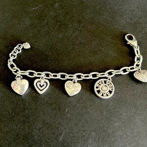 Brighton Breast Cancer Awareness charm bracelet.